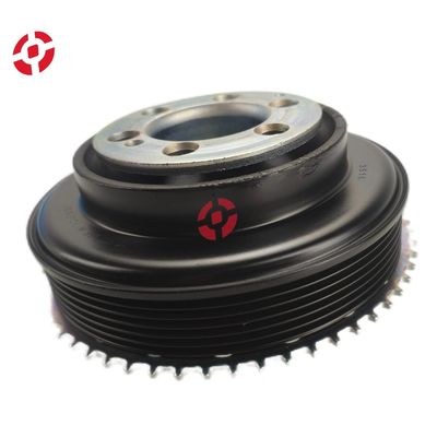 OE 31480378 Engine System Vibration Damper Belt Pulley Genuine Auto Parts For Volvo