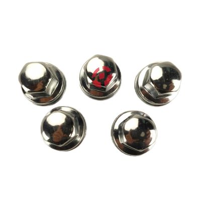 OE RRD500510 Wheel Lug Nut with M14x1.5 Thread in Silver Color Wheel Nut  for Land Rover Range Rover