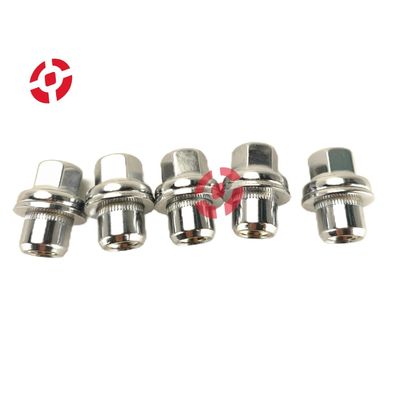 OE RRD500510 Wheel Lug Nut with M14x1.5 Thread in Silver Color Wheel Nut  for Land Rover Range Rover