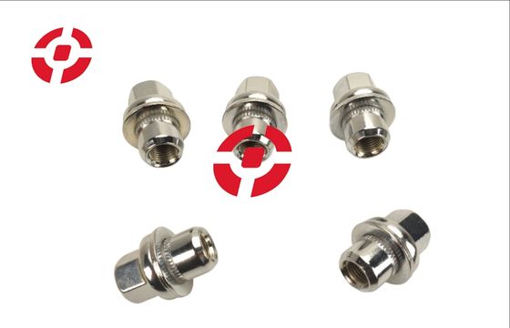 OE RRD500510 Wheel Lug Nut with M14x1.5 Thread in Silver Color Wheel Nut  for Land Rover Range Rover