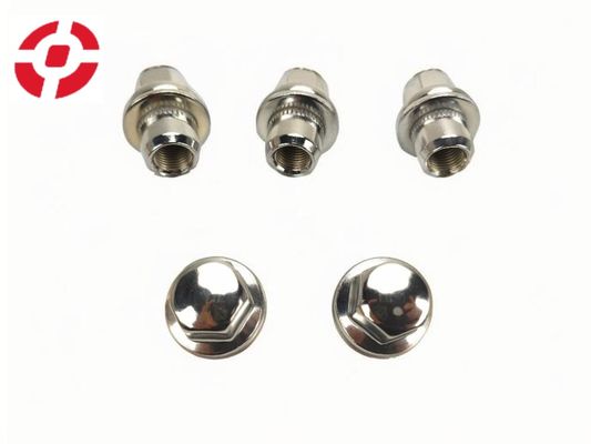 OE RRD500510 Wheel Lug Nut with M14x1.5 Thread in Silver Color Wheel Nut  for Land Rover Range Rover